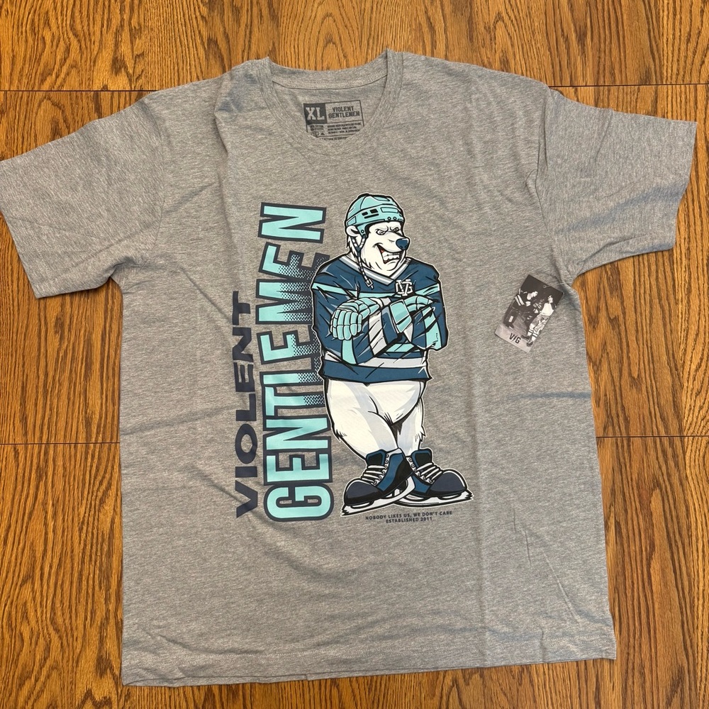 Violent Gentlemen Hockey Club “Polar Ron” Premium Tee